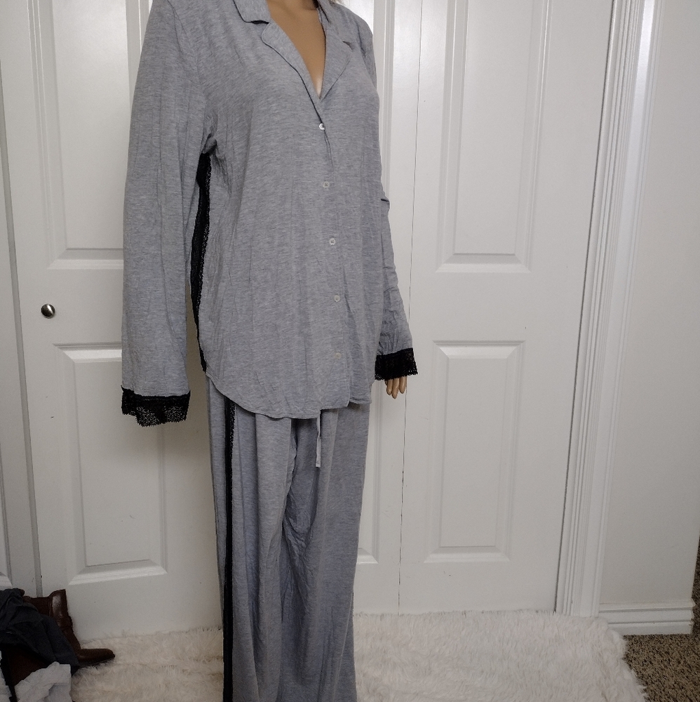 Victoria's Secret Grey Pajama Set